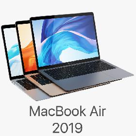 3D Apple MacBook Air 13-inch 2018 All Color